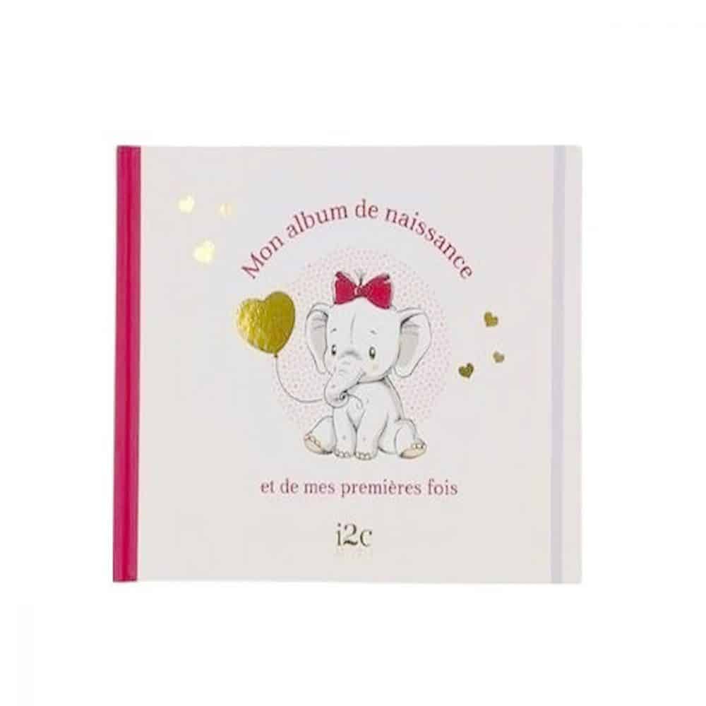 Mon album de naissance et de mes premières fois rose