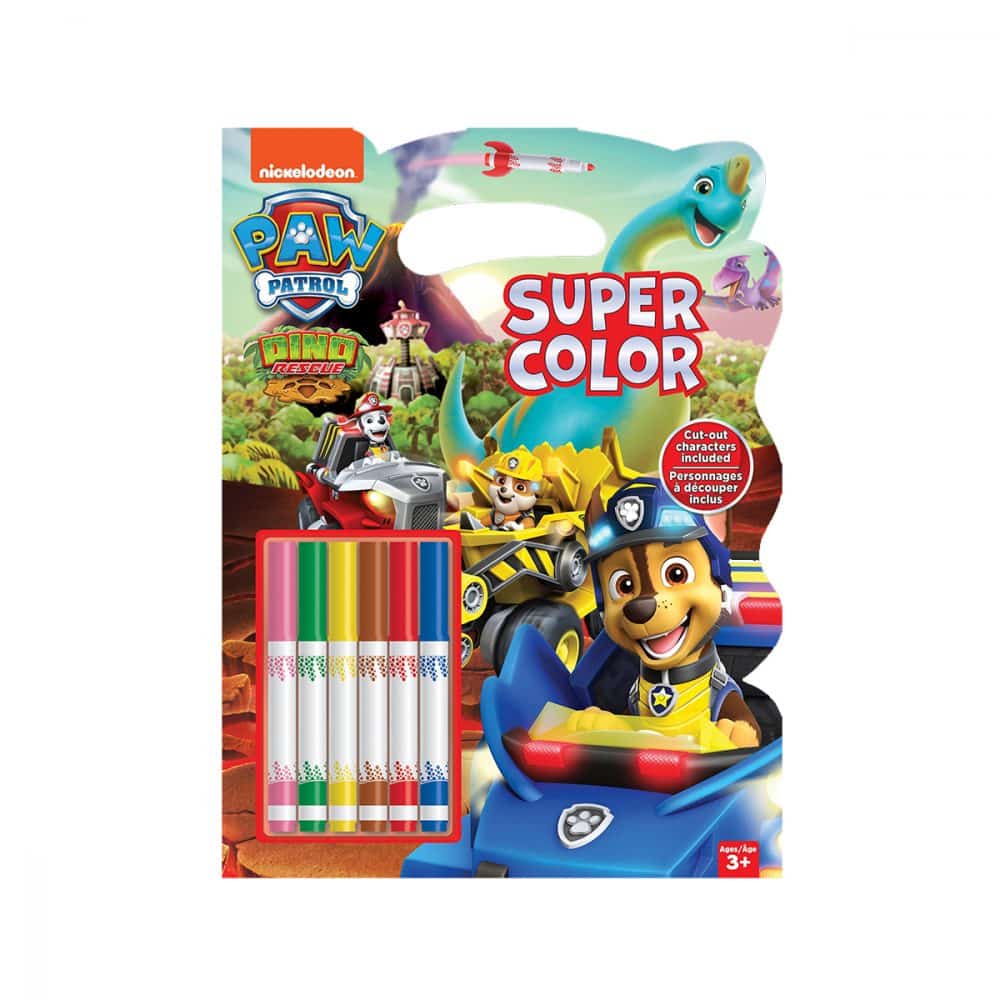 Pat patrouille Dino rescue Super color