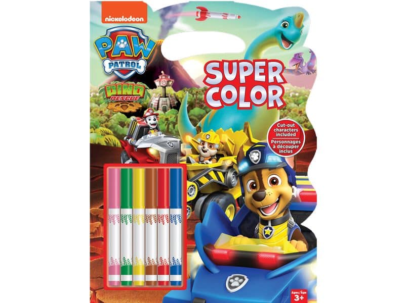 Pat patrouille Dino rescue Super color