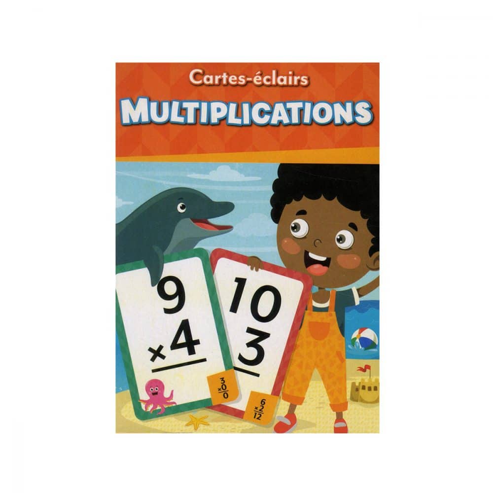 Cartes-éclairs Multiplications