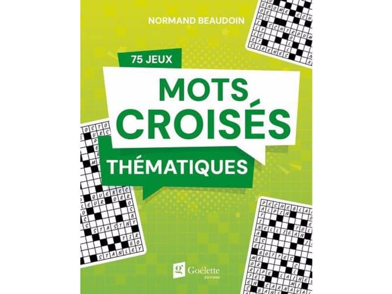 75 jeux mots croisés thématiques