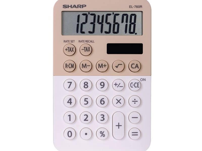 calculatrice el-760 latté