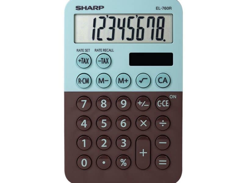 calculatrice el-760 menthe
