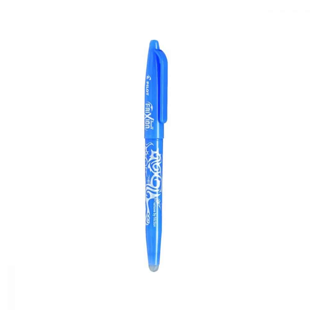 Stylo à bille roulante effaçable FriXion 0.7 - bleu ciel