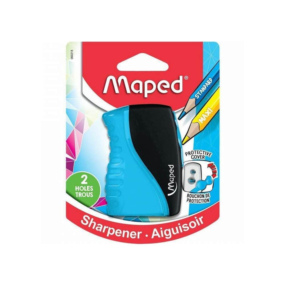 Taille-crayon vertical Maped 2 trous avec réservoir