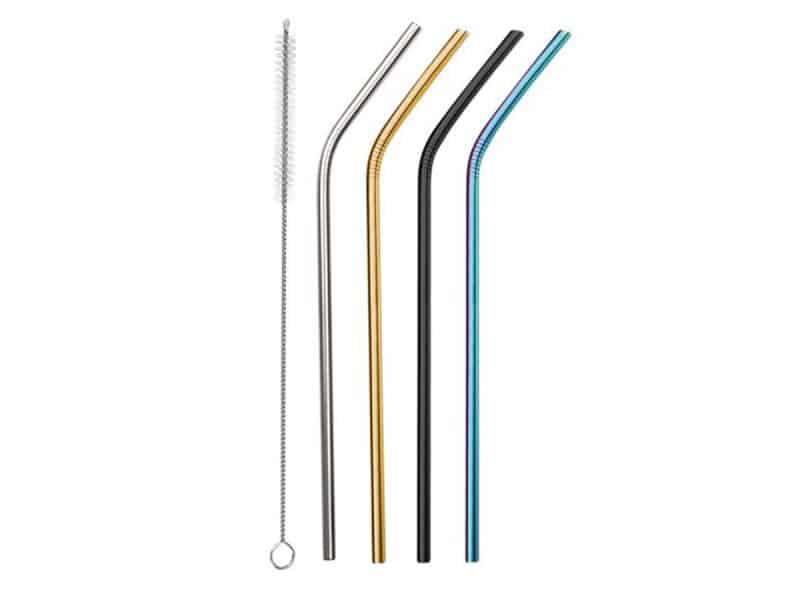 PAILLES RÉUTILISABLES EN INOX
