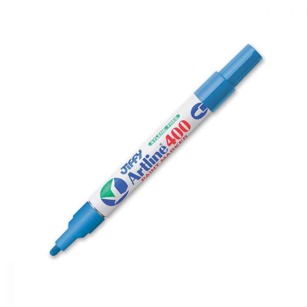 Marqueur de peinture Jiffy Artline pointe moyenne - bleu