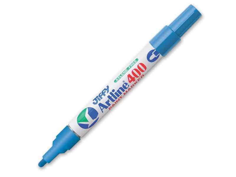 Marqueur de peinture Jiffy Artline pointe moyenne - bleu