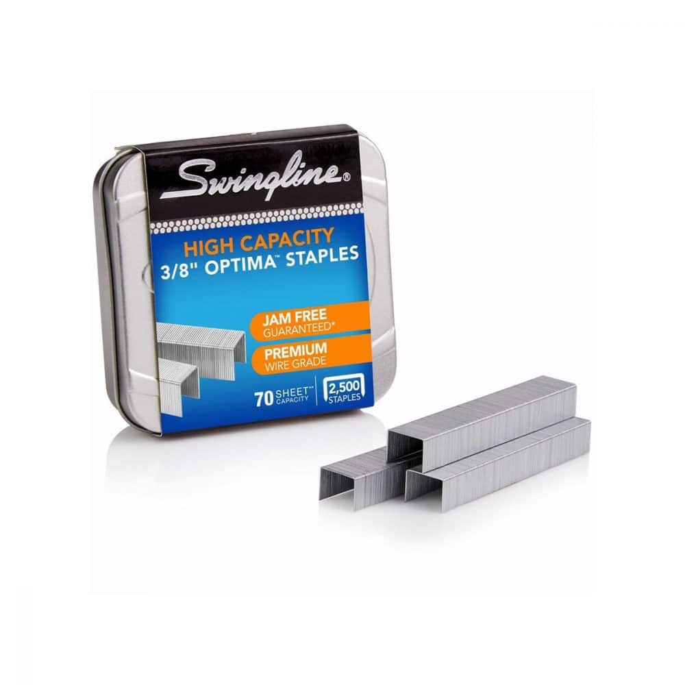 Agrafes haute capacité Optima 3/8'' Swingline