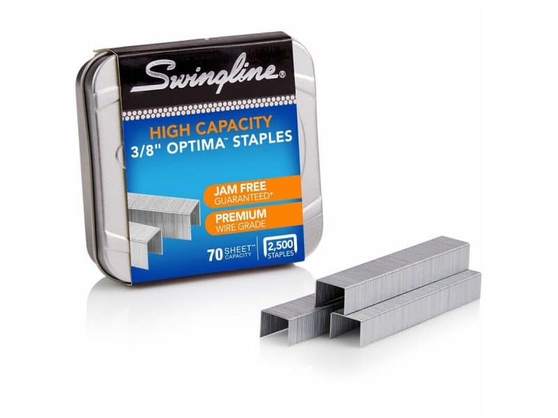 Agrafes haute capacité Optima 3/8'' Swingline