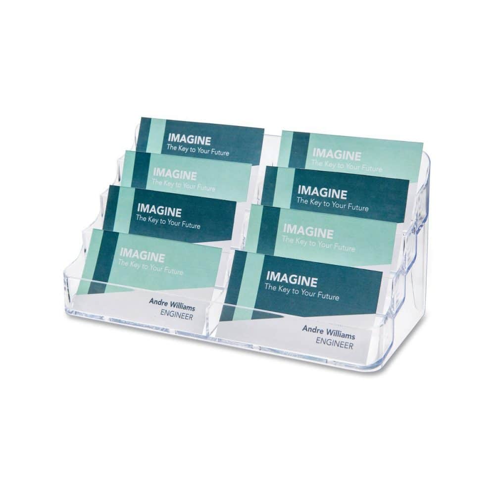 Porte-cartes professionnelles comptoir - Deflecto