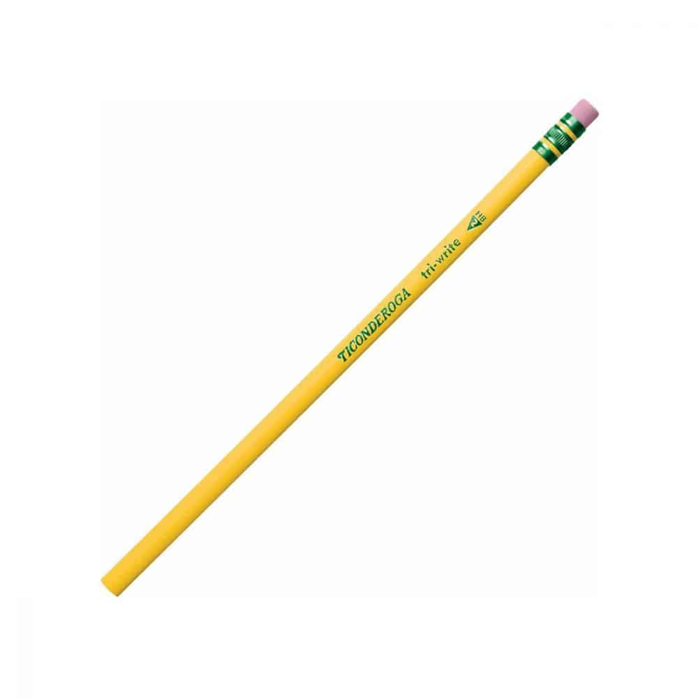 Crayon de plomb triangulaire Ticonderoga
