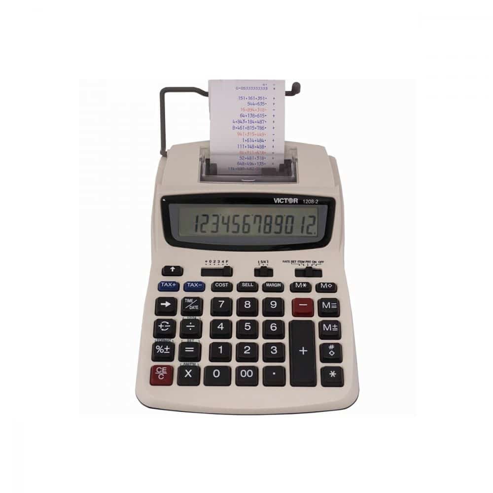 Calculatrice à imprimante Victor 1208-2