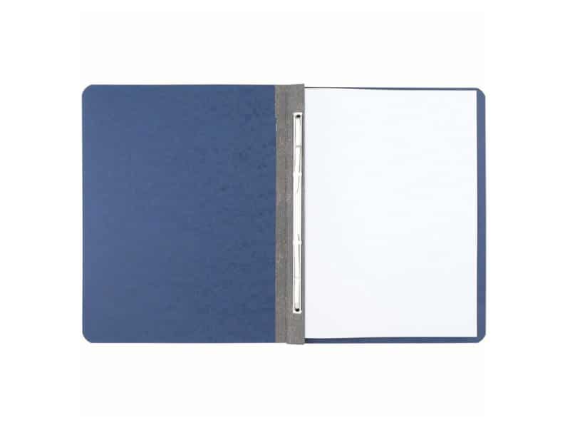 Couverture de présentation carton attaches Acco - bleu royal