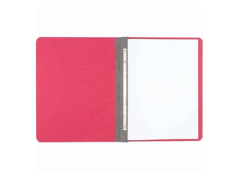 Couverture de présentation carton attaches Acco - rouge