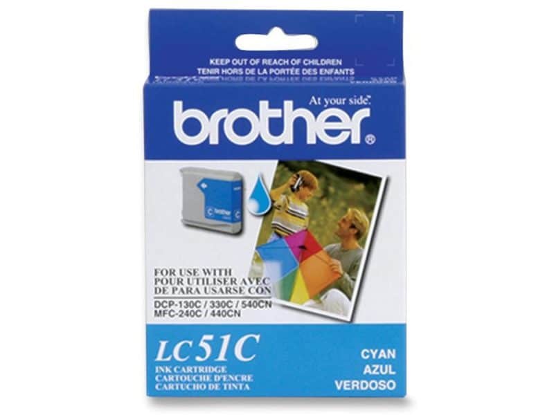 Cartouche jet d'encre Brother LC51 - Cyan