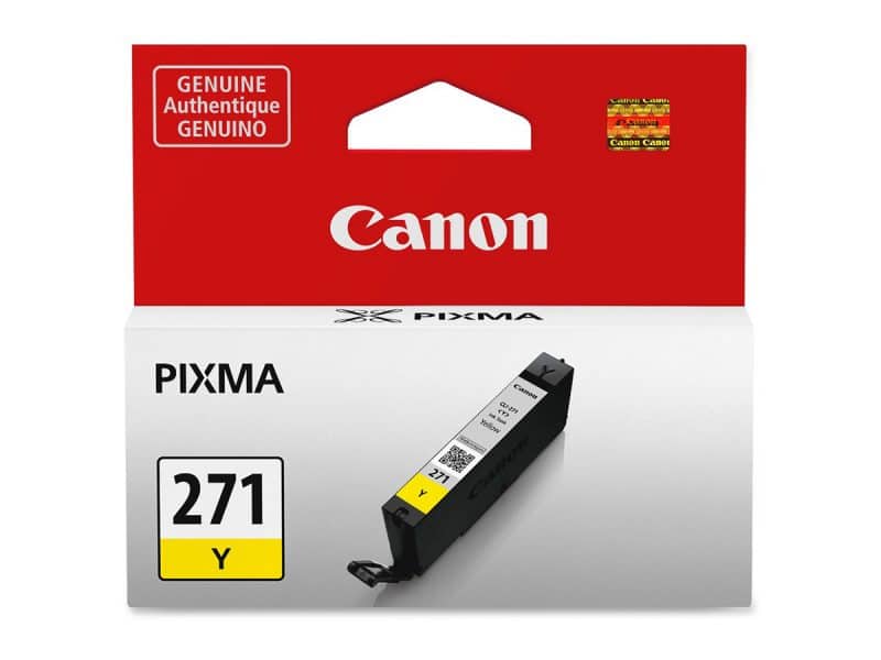 Cartouche jet d'encre Canon 271 - jaune