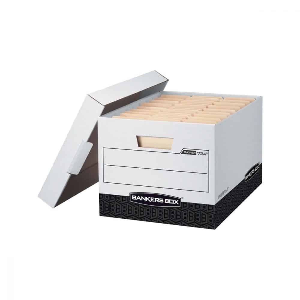 Boîte d'entreposage R-Kive Bankers Box 724 - noir