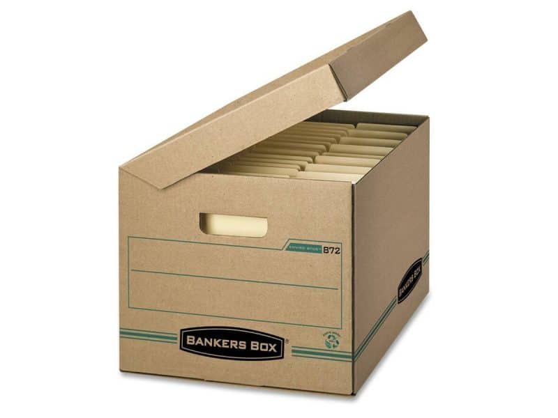 Boîte d'entreposage Banker Box Enviro Stor