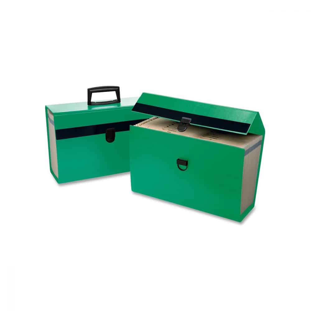 Classeur portatif Pendaflex Portafile 19 pochettes - vert