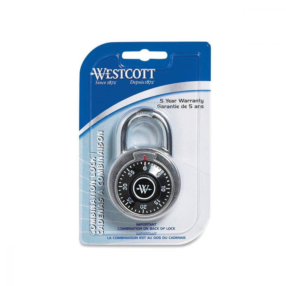 Cadenas à combinaison Westcott