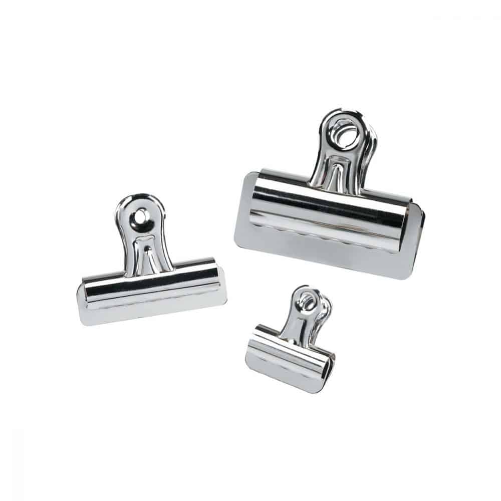 12 PINCES BULLDOG 1-1/4"