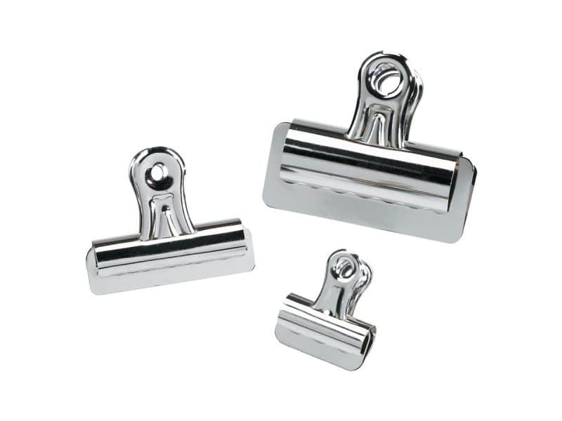 12 PINCES BULLDOG 1-1/4"