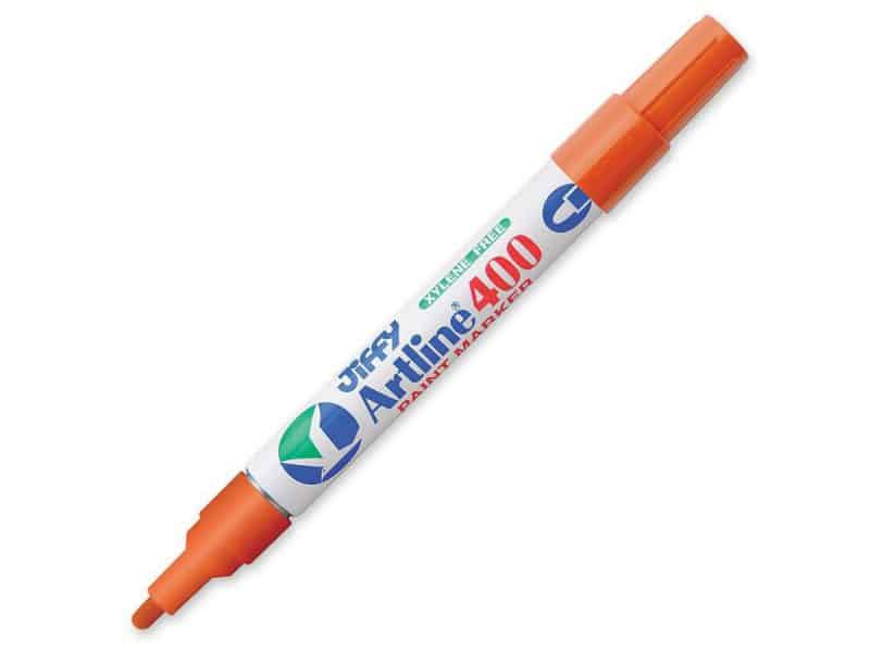 Marqueur de peinture Jiffy Artline pointe moyenne - orange