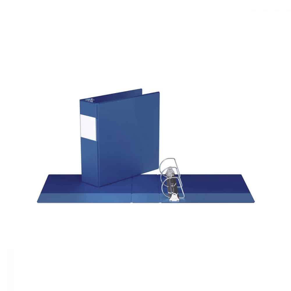 Reliure indispensable avec anneaux en D 3po bleu royal