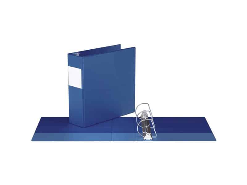 Reliure indispensable avec anneaux en D 3po bleu royal