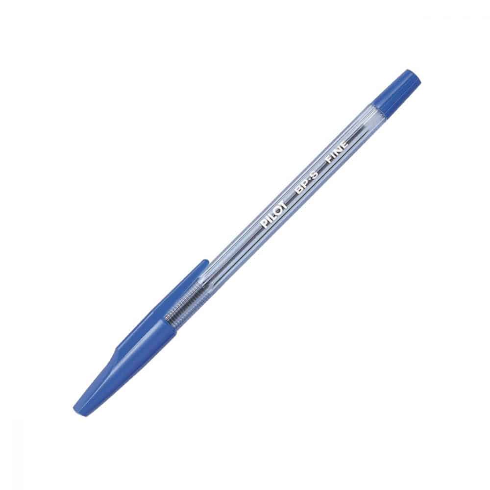 Stylo à bille Pilot BPS pointe fine - Bleu