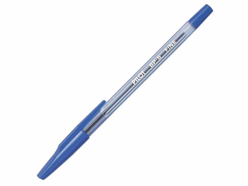 Stylo à bille Pilot BPS pointe fine - Bleu