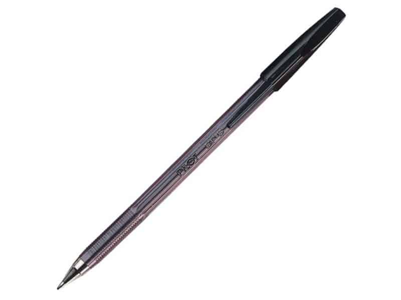 Stylo à bille Pilot BPS pointe moyenne noir