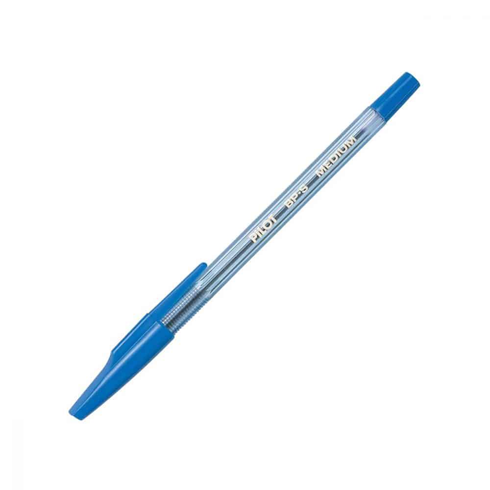 Stylo à bille Pilot BPS pointe moyenne bleu