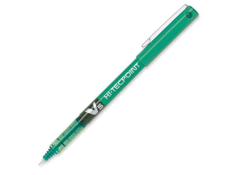 Stylo à bille Pilot Hi-Tecpoint V5 - vert