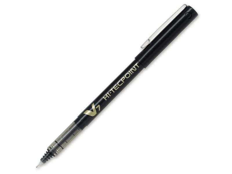 Stylo à bille Pilot Hi-Tecpoint V7 - noir