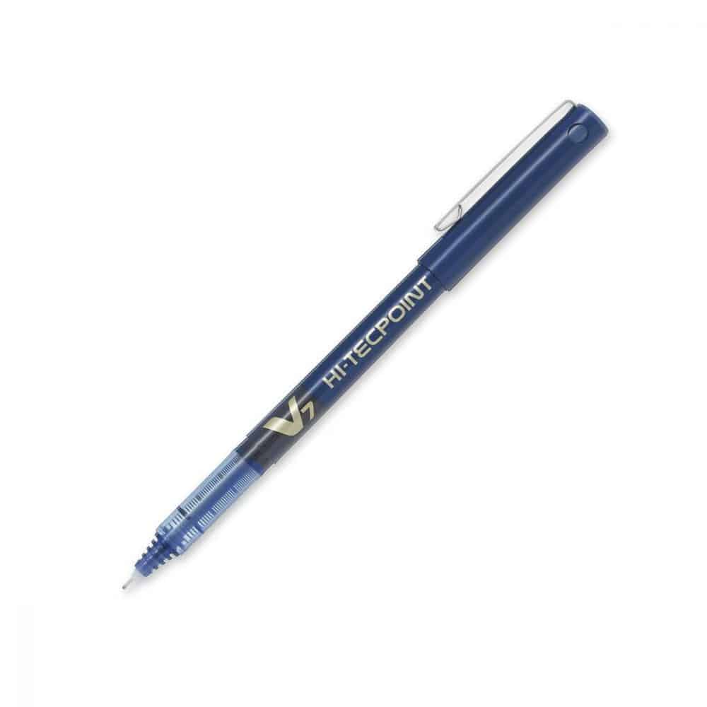 Stylo à bille Pilot Hi-Tecpoint V7 - bleu