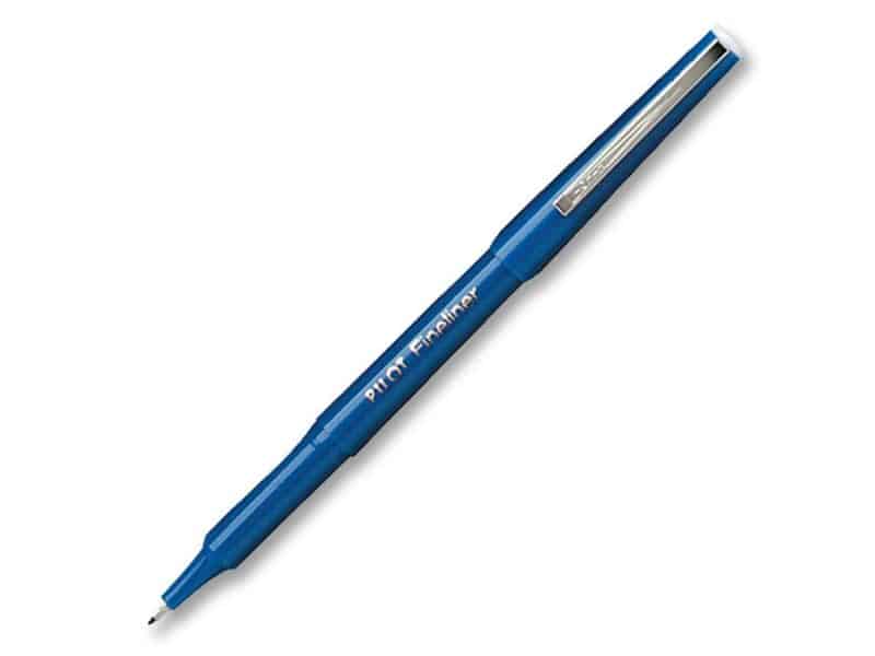 Marqueur Pilot Fineliner - bleu