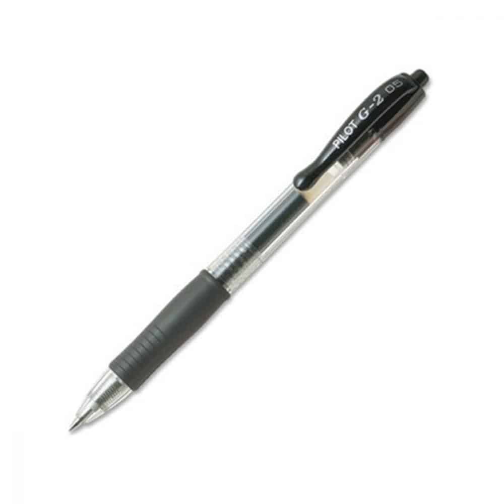 Stylos à bille roulante rétractable G2 0.5 noir - Pilot