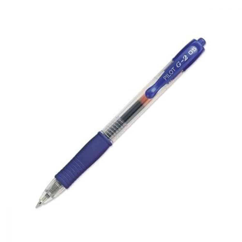 Stylos à bille roulante rétractable G2 0.5 bleu - Pilot