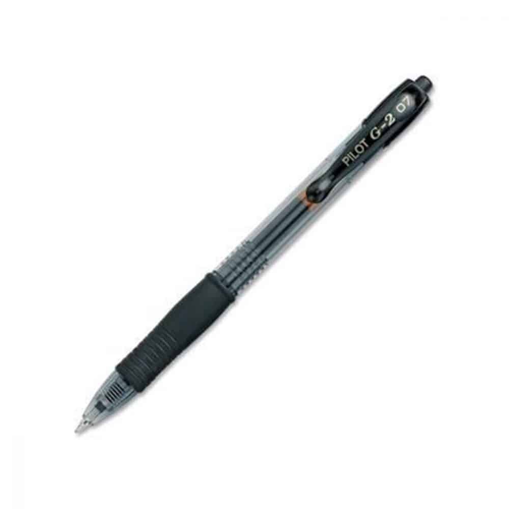 Stylos à bille roulante rétractable G2 0.7 noir - Pilot
