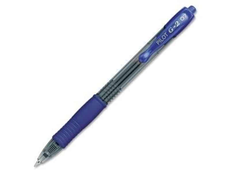Stylos à bille roulante rétractable G2 0.7 bleu - Pilot