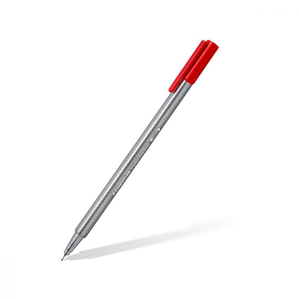 Feutre Staedtler Triplus Fineliner 0.3 - rouge