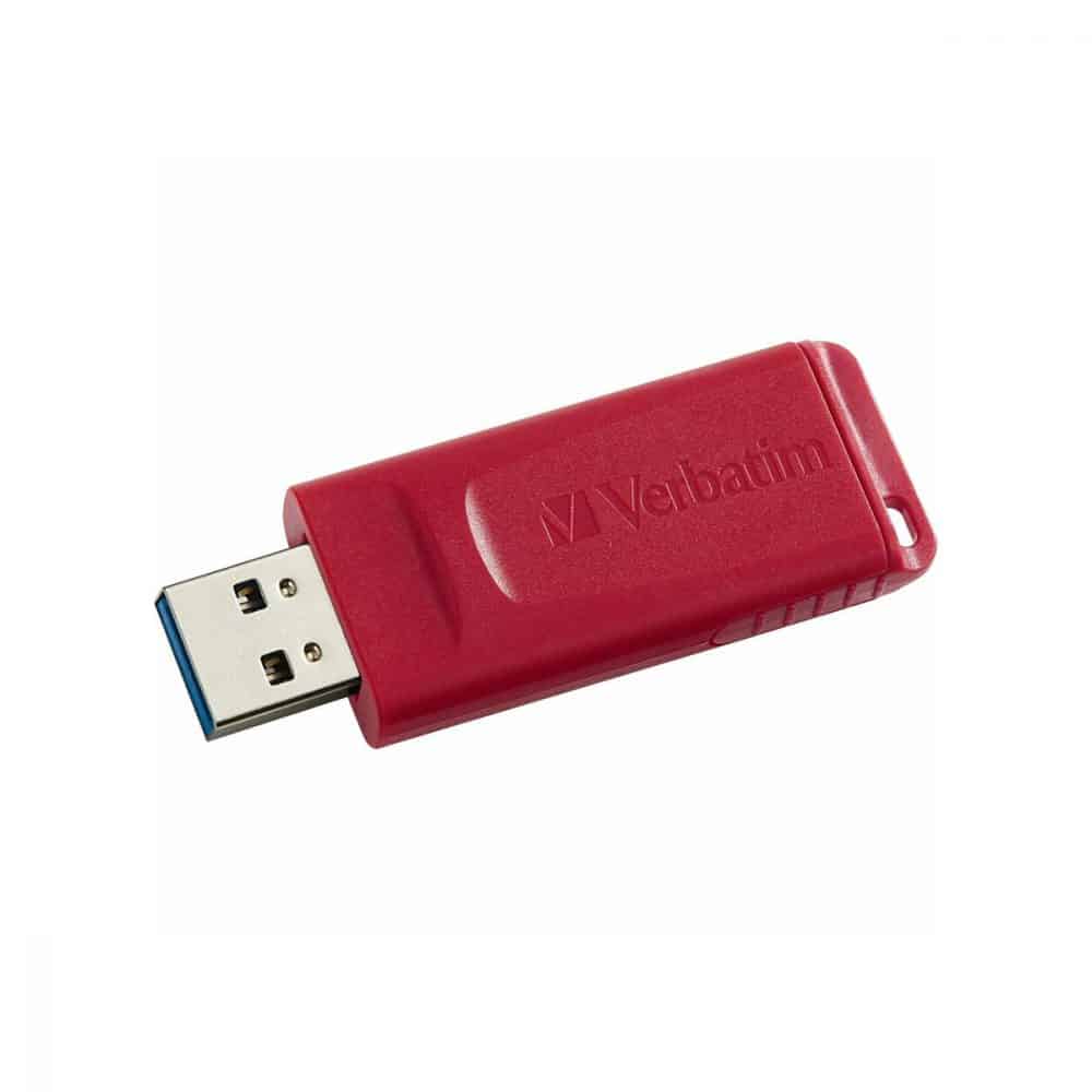 Clé USB à mémoire flash Store 'n' Go - Verbatim 64go rouge