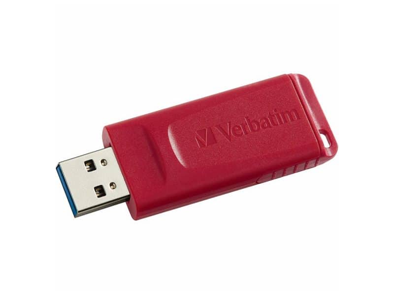 Clé USB à mémoire flash Store 'n' Go - Verbatim 32go rouge