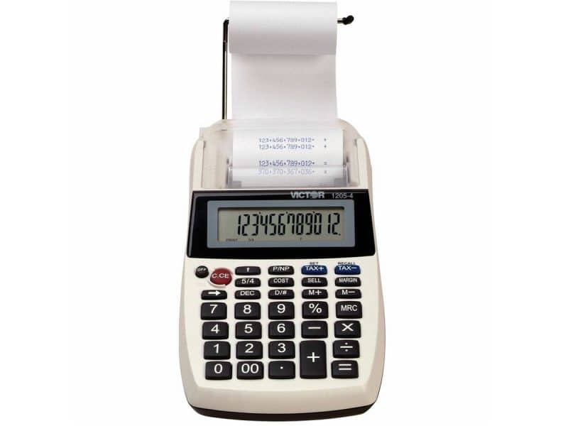 Calculatrice à imprimante Victor 1205-4