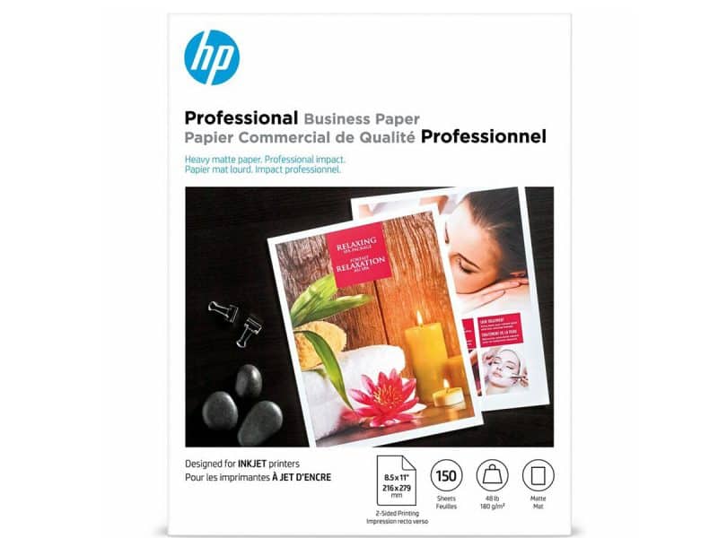 Papier d'affaire professionel HP