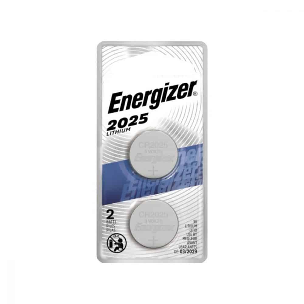 Paquet de 2 piles au lithium Energizer 2025
