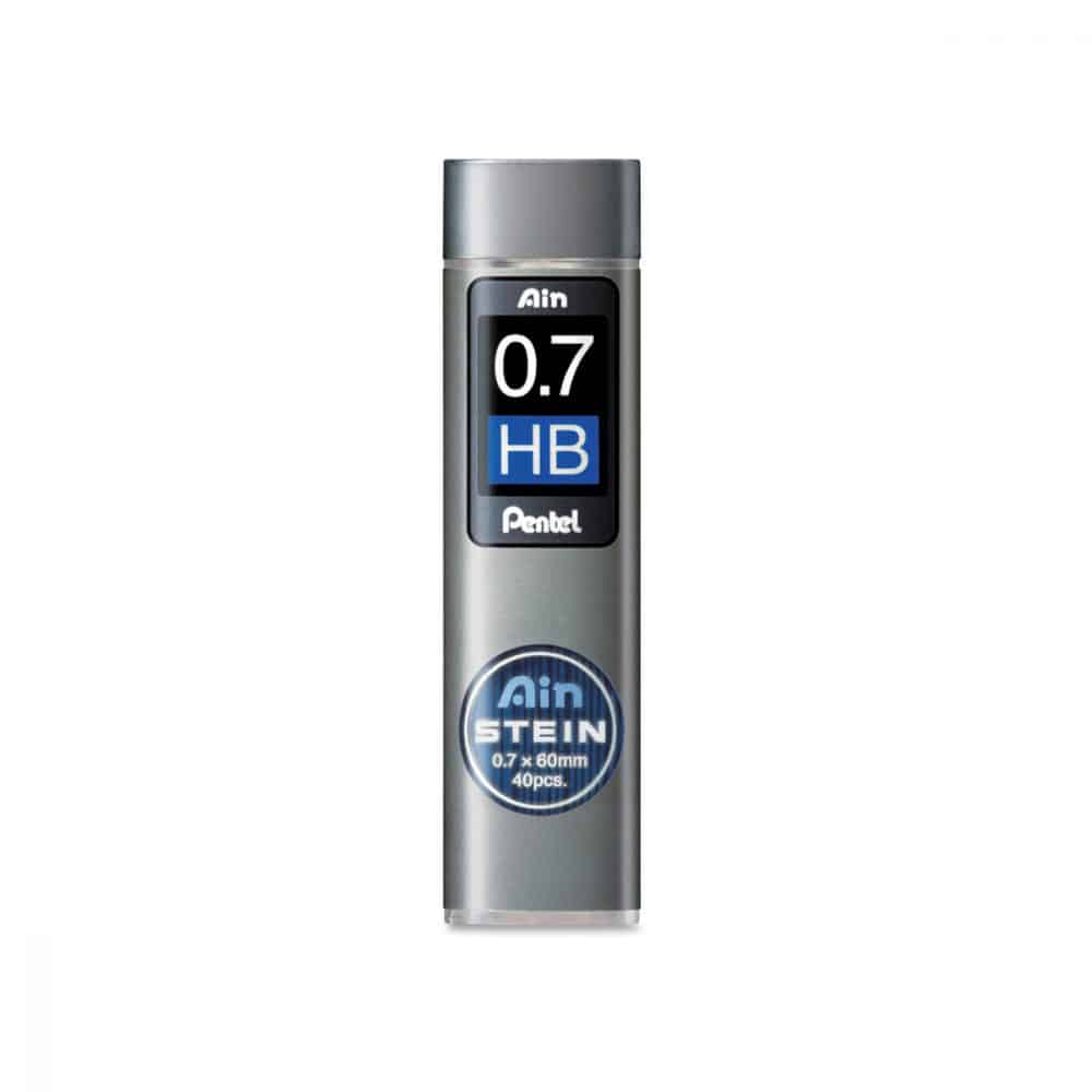 paquet de 40 mines 0.7 Pentel Ain Stein