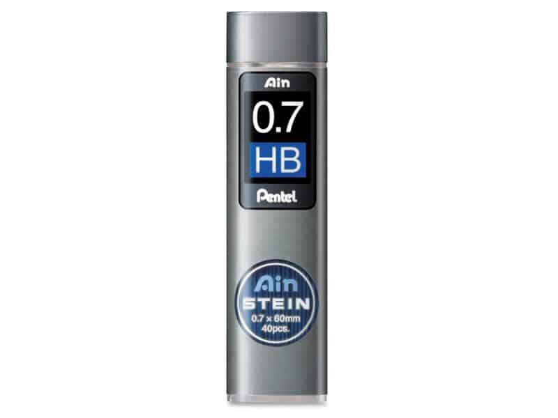 paquet de 40 mines 0.7 Pentel Ain Stein